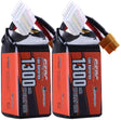 Sunpadow 6S Lipo-Akku 1300mAh 120C 22,2V Softpack mit XT60-Anschluss (