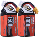 Sunpadow 6S Lipo-Akku 1500mAh 120C 22,2V Softpack mit XT60 (2 St.)
