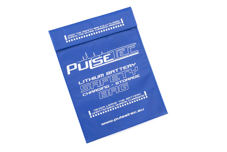 Pulsetec – Lithium-Batterie-Sicherheitstasche – Laden – Aufbewahrung – 30 x 23 cm