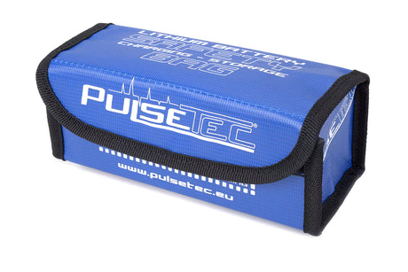 Pulsetec – Lithium-Batterie-Sicherheitstasche – Laden – Aufbewahrung – 19 x 7,5 x 8 cm