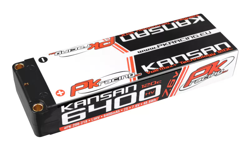 6400mAh / 2S / 5mm Bullet