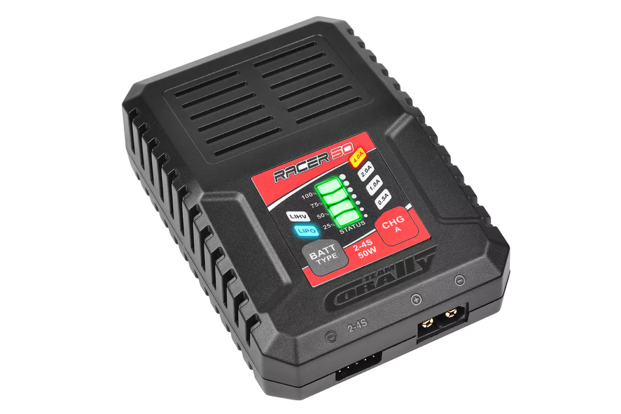 Team Corally Racer 50 AC-Ladegerät 2-4S Li-Po 50W