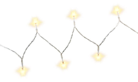 Goobay 10er LED-Lichterkette, batteriebetrieben - Stimmungsvolle Leuchtdekoration für den Innenbereich