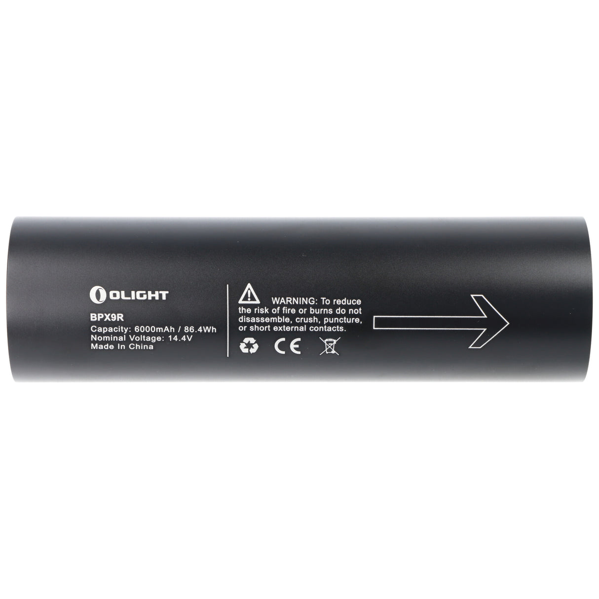 Olight X9R Ersatz-Akku mit Schutzhülle 14.4 V 6000mAh