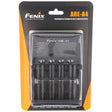 Fenix ARE-A4 Ladegerät für Li-ion 18650, 21700, AA, AAA, C, 26650 lädt