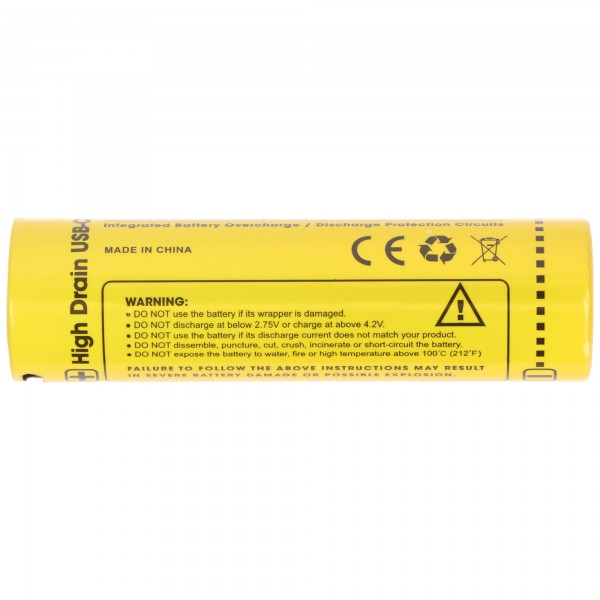 Nitecore NL2150HPR 21700 3,7V 5000mAh microUSB Li-Ion Akku