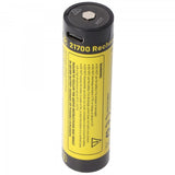Nitecore NL2150RX 21700 3,7V 5000mAh USB-C Li-Ion Akku