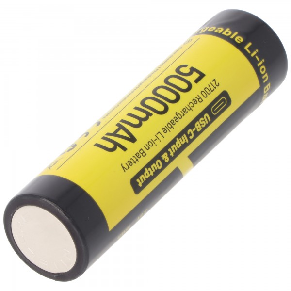 Nitecore NL2150RX 21700 3,7V 5000mAh USB-C Li-Ion Akku