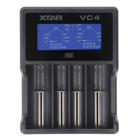 Xtar VC4 18650 Li-Ion Akku und 4fach Li-Ion Schnell-Ladegerät