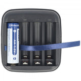 Xtar AA 1,5V 2000mAh inkl. 1,5V Ladegerät Li-Ion Akku (4 Stück)