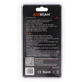 AceBeam 18650 Li-Ion Akku mit USB-C Ladeanschluss, ARC18650H-310A, 3,7V, 3100mAh