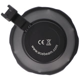 AceBeam K75 2.0 mit weißer LED, 6.300 Lumen und 2.500 Meter Reichweite, mit 4 Akkus, Ladegerät und USB-Schnellladegerät