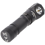 AceBeam H16 LED Stirnlampe mit max. 650 Lumen, 5.000K neutralweiß mit schwarzem Gehäuse, reflektierendes Kopfband, inklusive 14500 Li-Ion Akku