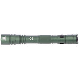 AceBeam TAC 2AA LED-Taschenlampe mit max. 1.400 Lumen und is zu 304 Meter, grün, mit Akku