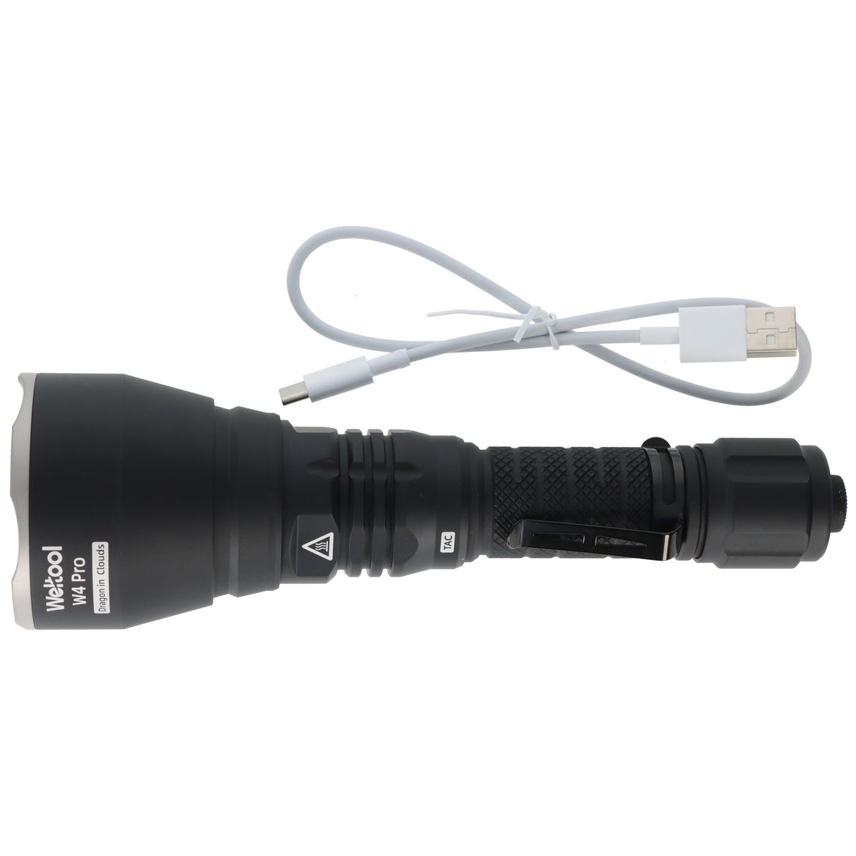 Weltool W4 Pro TAC LEP-Laserlampe, taktische Version, 568 Lumen, Reichweite bis zu 3.395 Metern, inkl. 21700 Li-Ion Akku