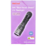 Weltool M4 UV-Taschenlampe, 365nm, professionelle UV-Lampe, wiederaufladbar