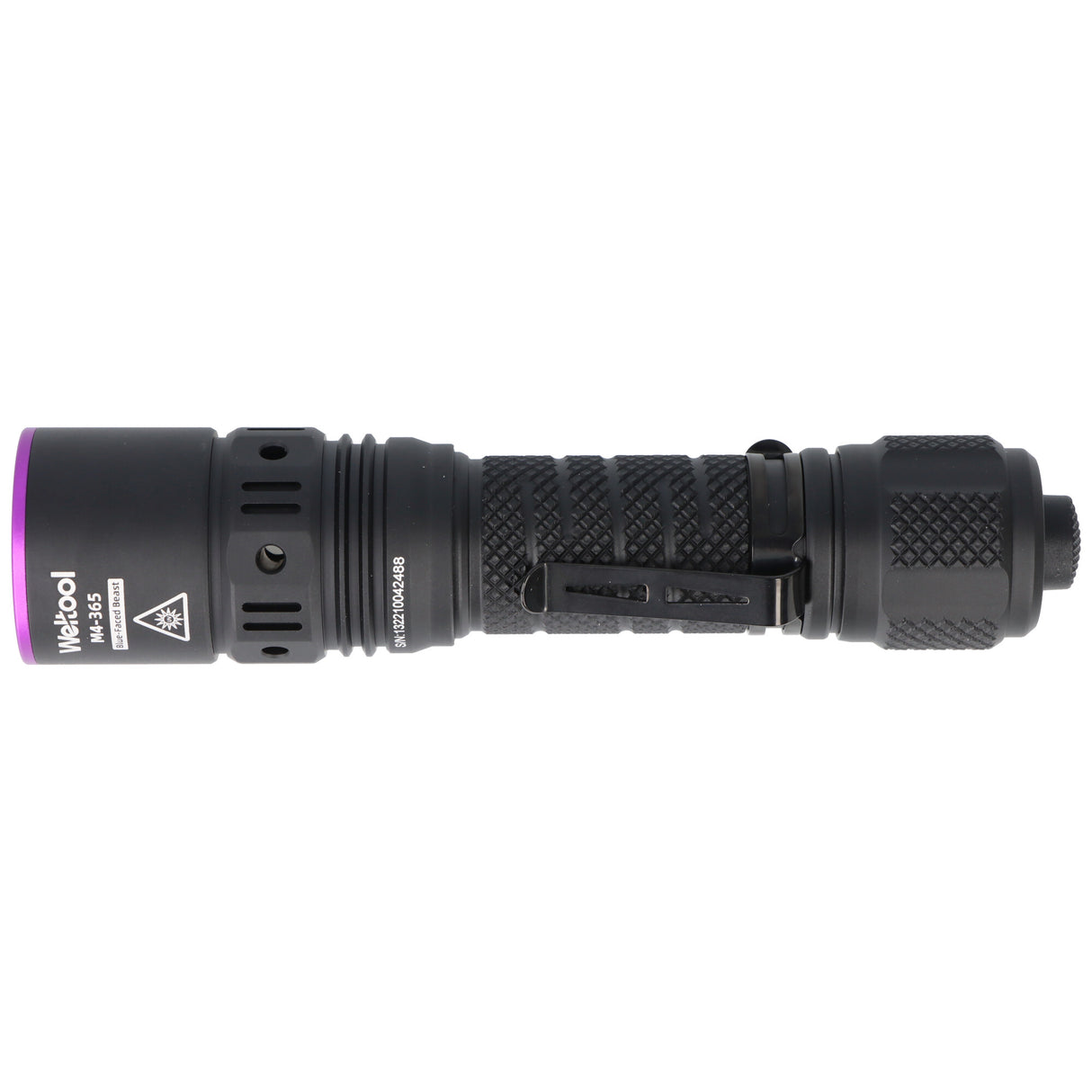 Weltool M4 UV-Taschenlampe, 365nm, professionelle UV-Lampe, wiederaufladbar