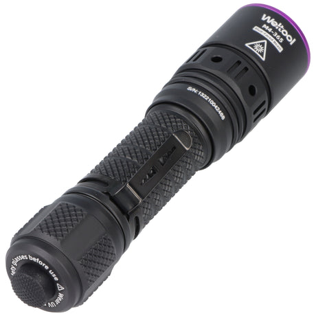 Weltool M4 UV-Taschenlampe, 365nm, professionelle UV-Lampe, wiederaufladbar