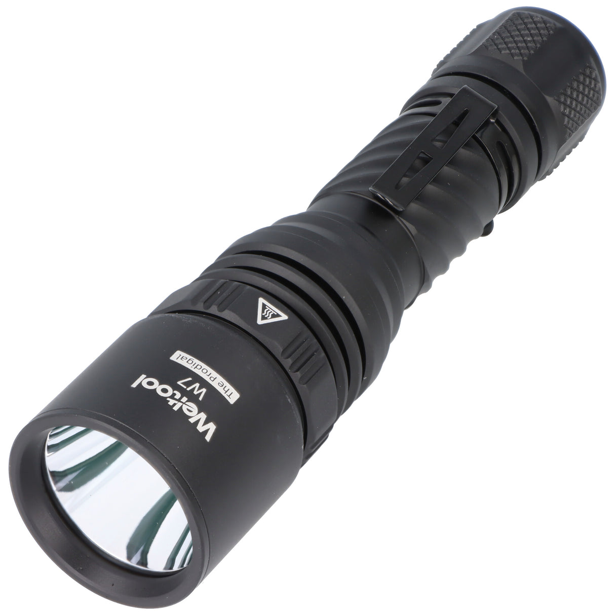 Weltool W7 taktische LEP-Taschenlampe, beeindruckende Reichweite bis zu 1.788 Metern, 700 Lumen, inkl. 21700 Li-Ion Akku