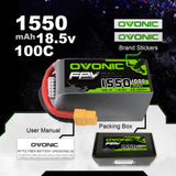 1550mAh / 5S / XT60