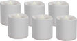 Goobay 6er-Set LED-Teelichter - Kerzen-Set mit Fernbedienung, für den 