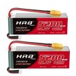HRB 6S 5200mAh 22,2V 100C Lipo Akku mit XT90 Stecker (2 St.)