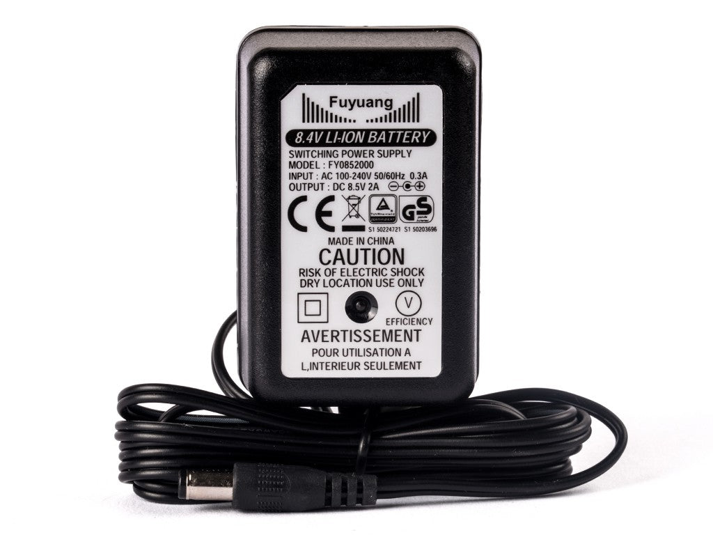 Fuyuang 7,2 - 7,4V (8,4V ± 0,05) 2S Li-Ion-Ladegerät + DC-Stecker