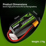 Ovonic FPV 4S 2200mAh 14,8V 35C XT60