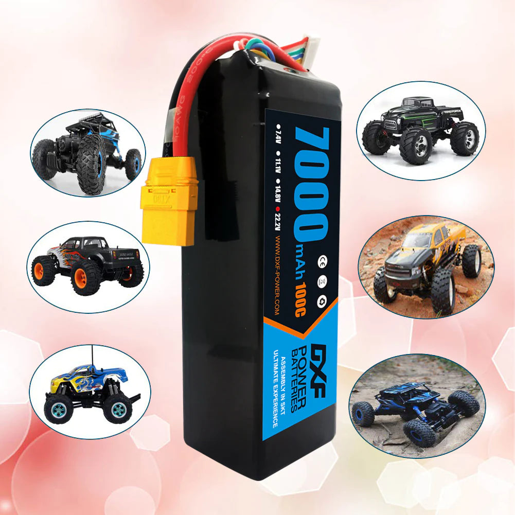 DXF 6S 7000mAh 22,2V 100C Softcase LiPo Akku