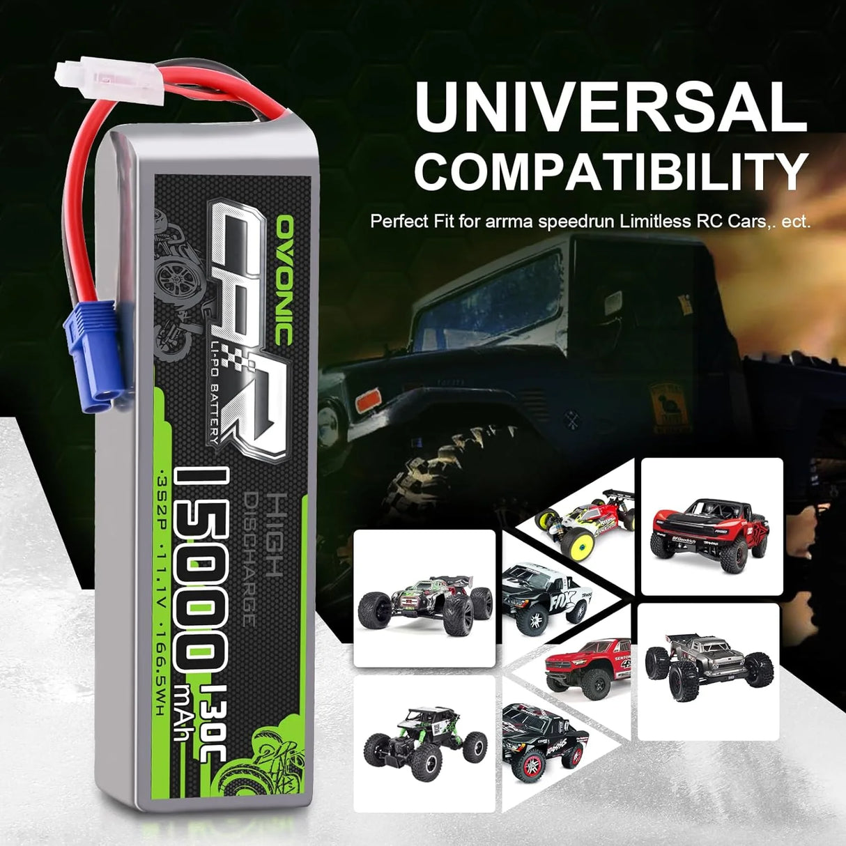 15000mAh / 3S / EC5