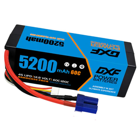 DXF 4S 5200mAh 14,8V 60C Hardcase LiPo Akku