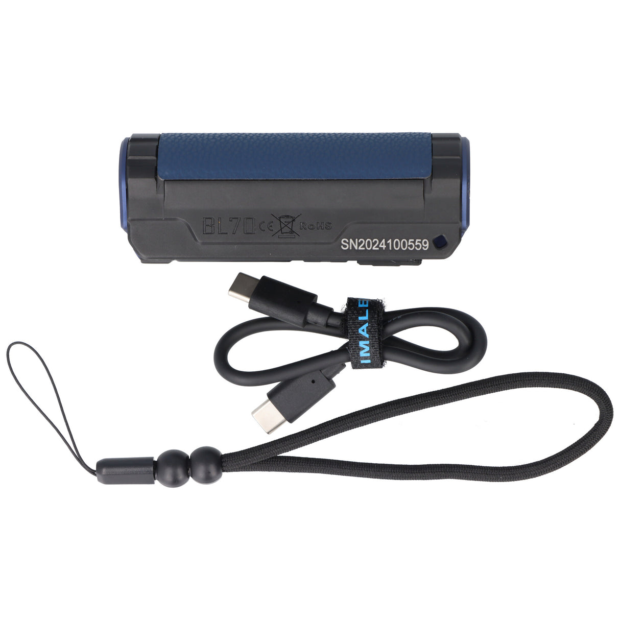 Imalent BL70 EDC-Taschenlampe, max. 6.000 Lumen, 347 Meter Leuchtweite, Royal Blau