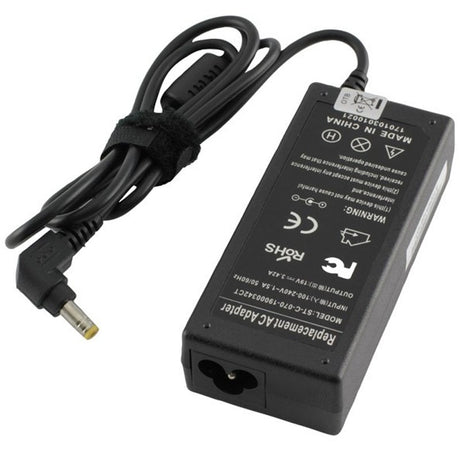 AccuCell Netzteil passend für Asus 19V 3,42A, 65W, 5,5 x 2,5mm