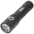 Velamp STURM: Wiederaufladbare LED-Taschenlampe 2000 Lumen, Anti-Black