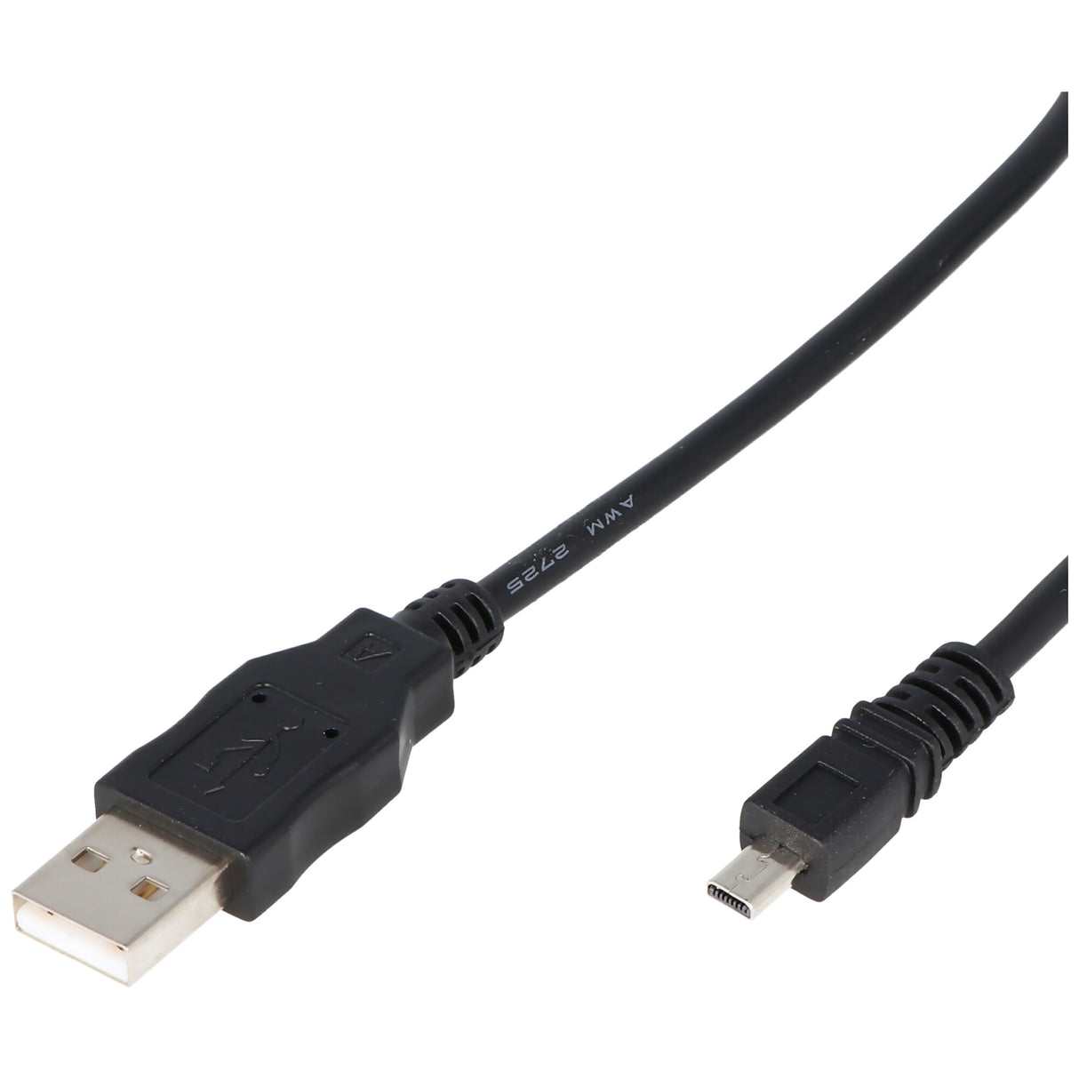 AccuCell USB-Kabel passend für Casio, Nikon, Panasonic Lumix K1HA08CD0019