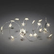 Konstsmide LED Dekolichterkette Sterne 40 LED warmw. 3139-103