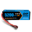 DXF 3S 11,1V 5200MAH 80C Blue Series Lipo Hardcase mit T-Stecker