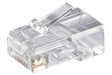 Goobay RJ45 Westernstecker für Rundkabel, 8 polig - zum Crimpen an Tel