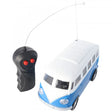 Retro Bus Bulli RC-Model im Maßstab 1:24 Farbe blau inklusive 5 AA Mig