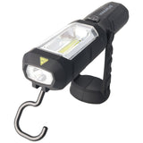 Maximus 3W LED Arbeitsleuchte inklusive 3 Marken Alkaline Batterien mit Magnet, max. 250 Lumen