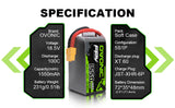 1550mAh / 5S / XT60