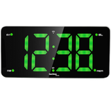 Technoline WT 486 - Funkwecker mit digitaler farbiger Anzeige, Radio Wecker mit Sendungsspeicher, programmierbare Alarme