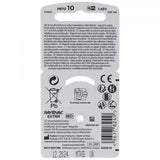 Rayovac Hörgerätebatterie H10MF Nr. 10 PR70 Extra Advanced, 105mAh 6 Stück im Blister