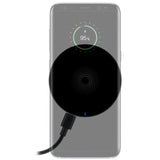 AccuCell Induktionsladegerät für Qi-kompatible Handy, Smartphone und Endgeräte, Ladestrom 1A