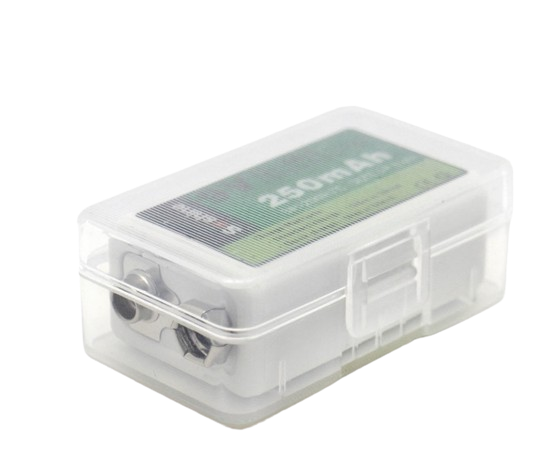 Soshine Aufbewahrungsbox für 9V Block 6LR61/AM-6 (6F22) Akkus oder Batterien6LR61 / AM-6 (6F22)