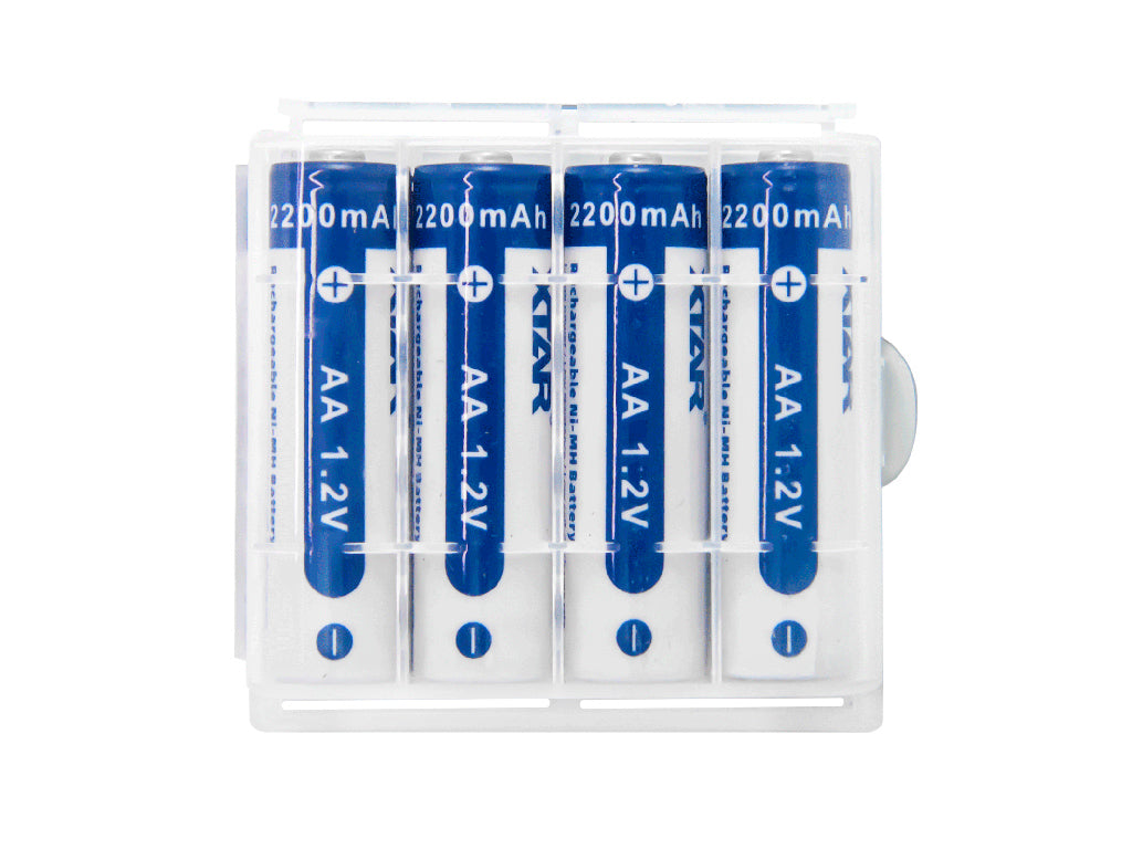 XTAR AA LR6 NIMH Akku 2200mAh 1,2V (Wiederaufladbar) (4 Stuck)