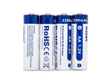 XTAR AA LR6 NIMH Akku 2200mAh 1,2V (Wiederaufladbar) (4 Stuck)
