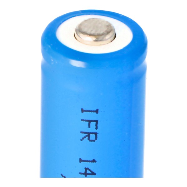 AccuCell 3,2V IFR 14500 AA 600mAh LiFePo4 ungeschützt