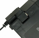 AccuCell Schnellladegerät Clip Kontakt Panasonic Akku VW-VBF2E, MP1250