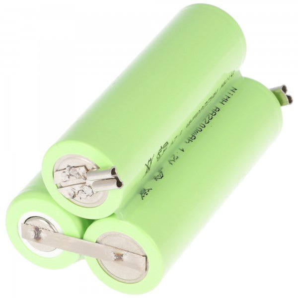 AccuCell Akku für Bellissima Ermilia Type 1870 B 2 Steckkontakte